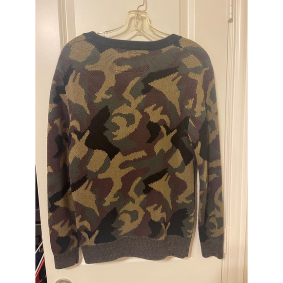 Men’s Camouflage Cardigan sz-XS - Picture 1 of 4